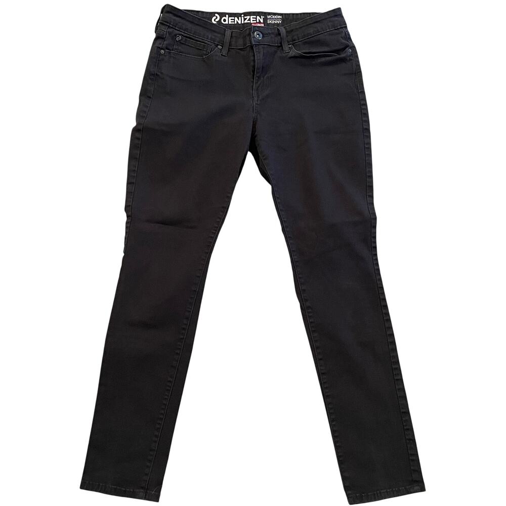 Levi’s Women’s Denizen Modern Skinny Black Jeans Size 10M